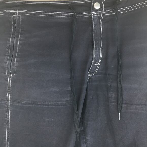 Aspire Vintage Double Stritch Black Shorts  Men's Size Small - Picture 12 of 13